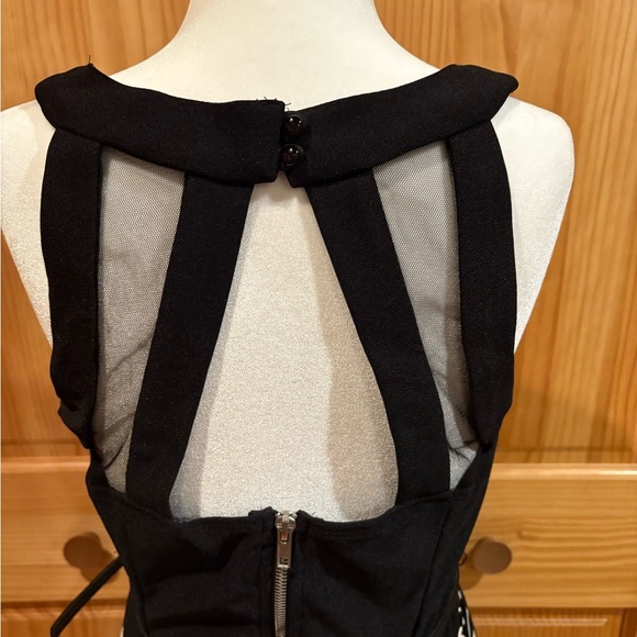 Crystal Doll Black and White Fit and Flare
Dress - Picture 10 of 16